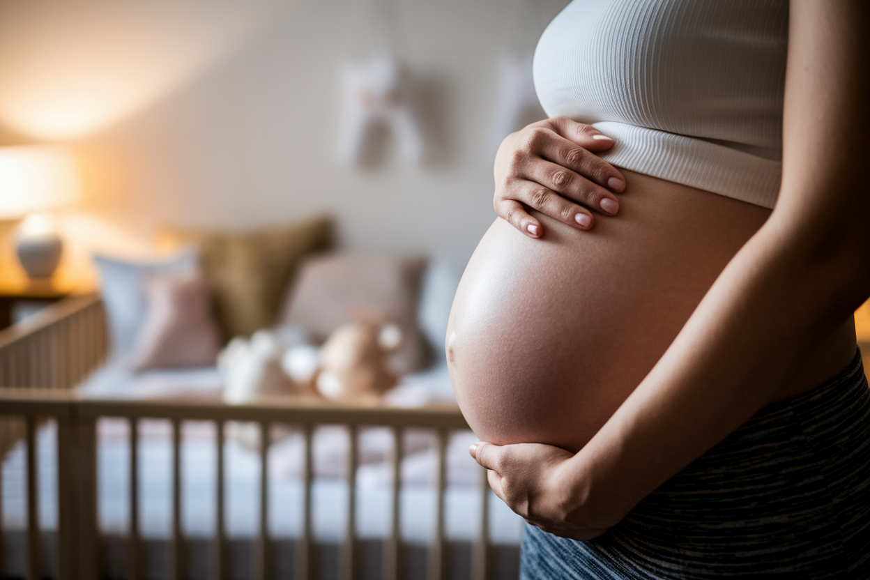 femme-enceinte-touchant-ventre-jumeaux