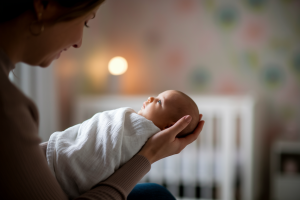 parent-bebe-bercement-nurserie